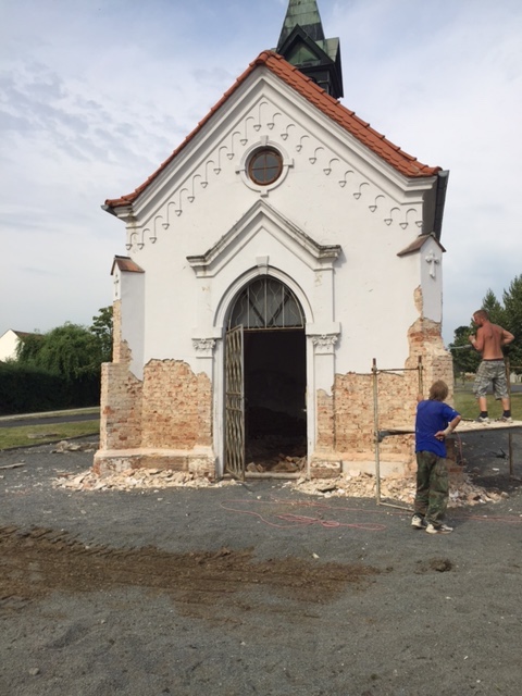 Rekonstrukce kapličky, Vysoké Březno